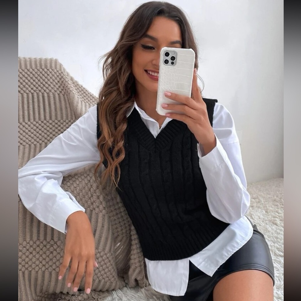 Black vest